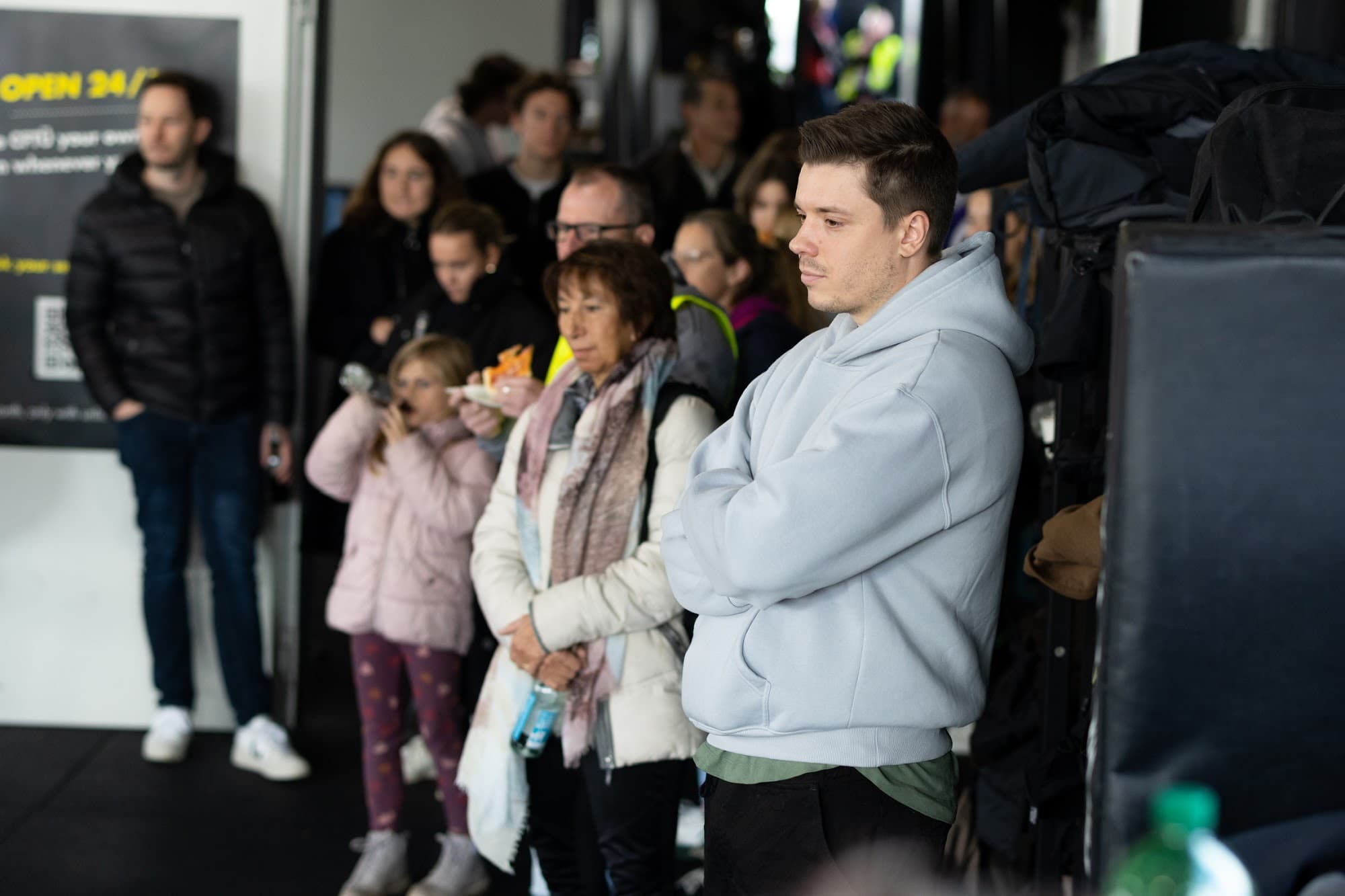 Familien beim gemeinsamen Event